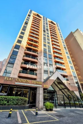 Imagem Flat disponível para venda no Golden Tower Residence, com 42,22m², 1 dormitório e 1 vaga de garagem