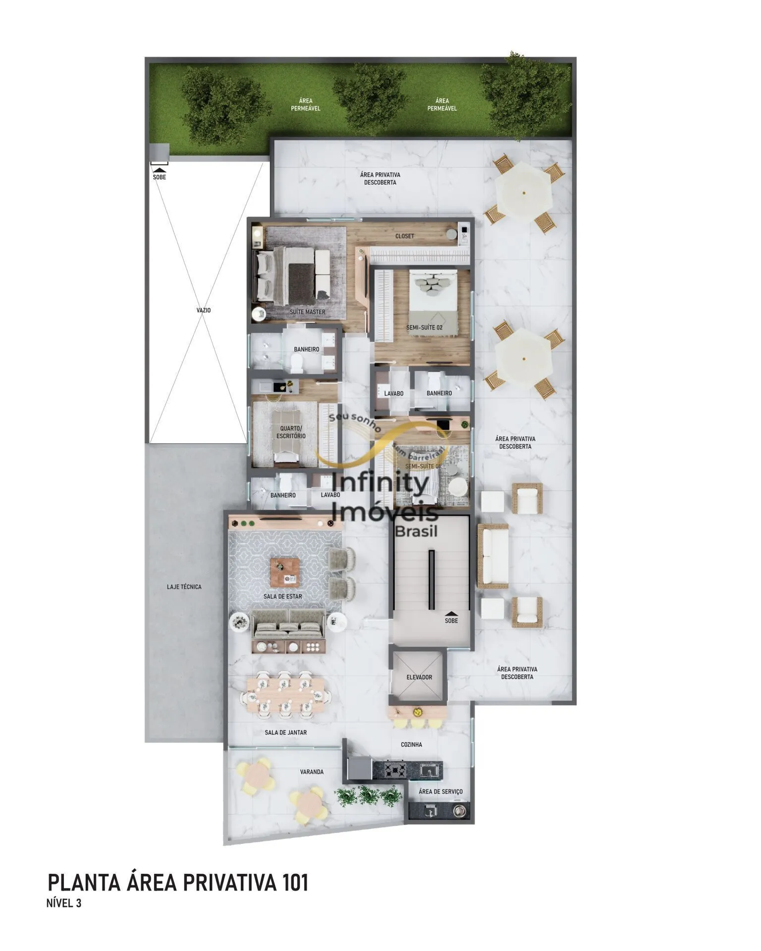 Imagem DE ANIMA RESIDENCE - Apartamento à venda no bairro Castelo - Belo Horizonte/MG