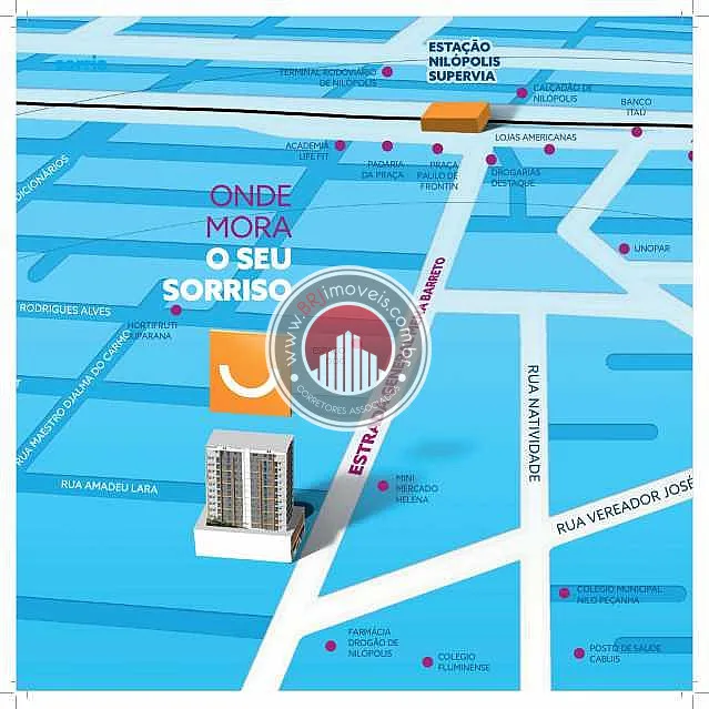 Imagem Apartamento a Venda no bairro Centro - Nilopolis, RJ
