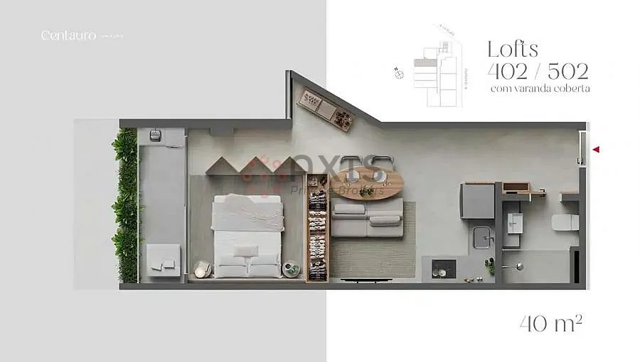 Imagem Studio no Santa Lúcia - Lançamento