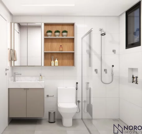 Imagem Apartamento 1 Dormitório e Sacada Gourmet em Camobi - Ed. Esperanto