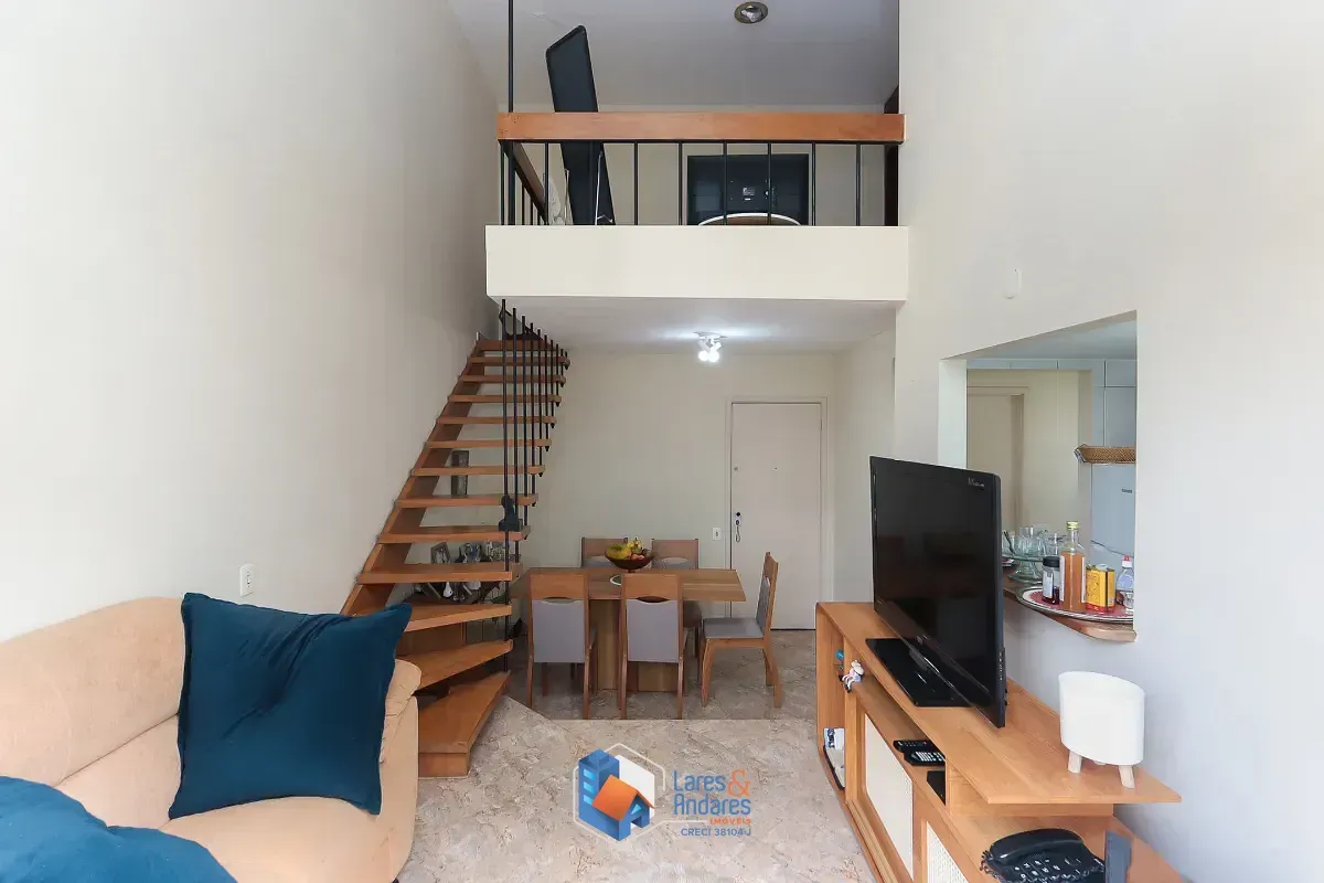 Imagem Duplex para venda em Paraíso com 1 quarto, 55m²