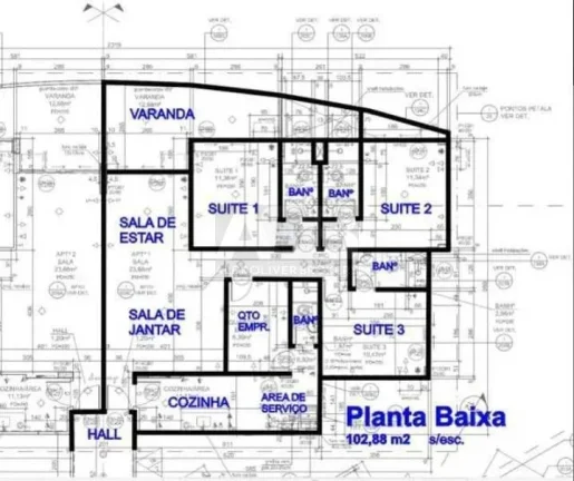 Imagem Apartamento à venda na Barra da Tijuca, 114m2, 3suítes, 2Vagas, Vista livre