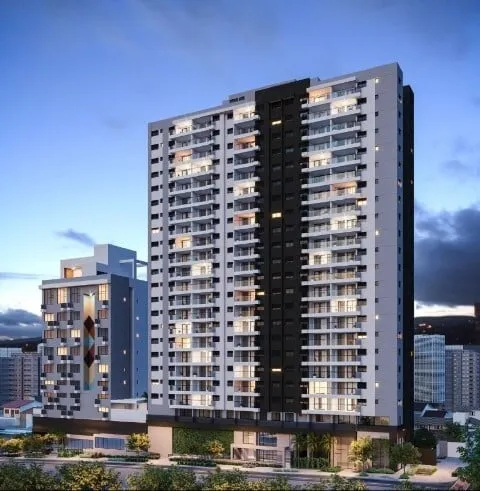 Imagem O empreendimento dispõe de 2 torres, com 242 apartamentos. A torre 1 possui 62 unidades, composta p...