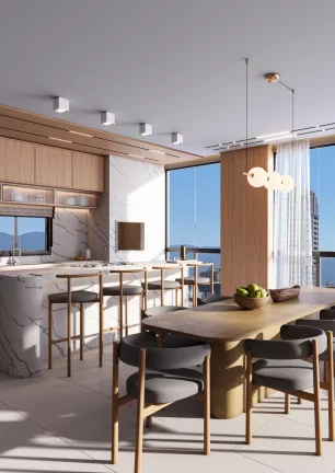 Imagem Lago Tahoe Residence - Apartamento à venda no bairro Meia Praia - Itapema/SC