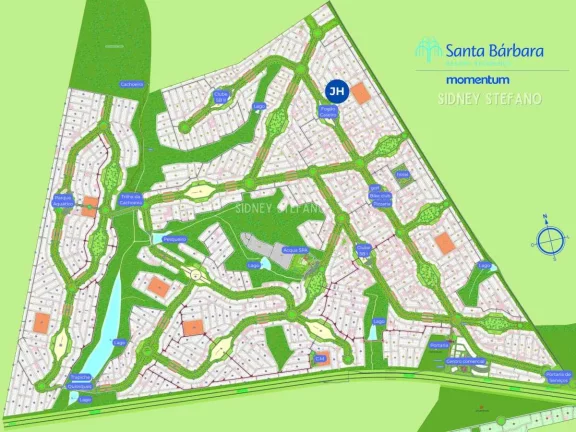 Imagem Terreno a venda no Santa Bárbara Resort Residence