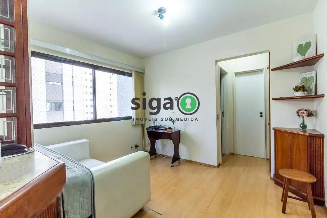 Foto do imóvel Apartamento 37 m² em Moema | 1 Dorm, Vaga Livre e Piscina no Condomínio