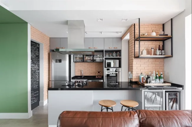 Imagem APARTAMENTO 76m² - 1 DORMITÓRIO- 1 VAGA - CHACARA SANTO ANTONIO