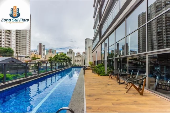 Imagem Lindo Studio à Venda Na Vila Mariana Com 1 Suíte e 1 Vaga - Semi-mobiliado