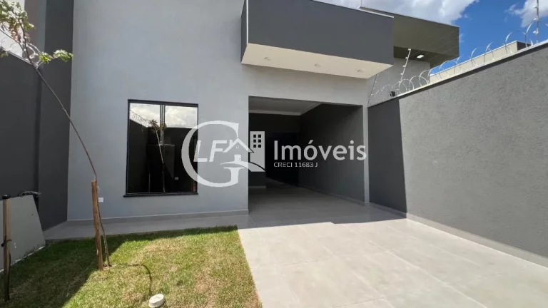 Imagem Casa à venda em Campo Grande - MS, Residencial Figueiras do Parque: 3 quartos, 1 suíte, sala, 1 banheiro, 1 vaga, 106 m².