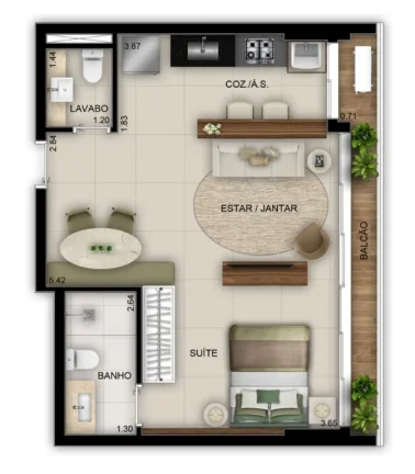 Imagem Opus Geo Home 136