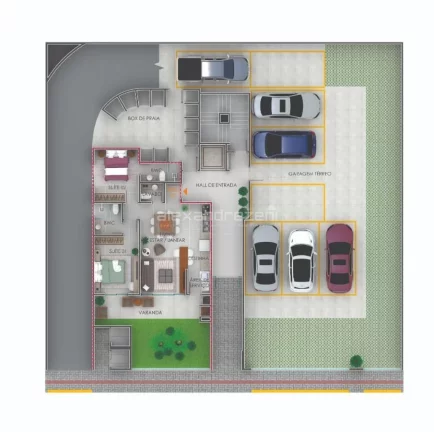Imagem Residencial Barbados com 2, 3 e 4 suítes