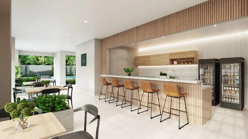 Imagem Apartamentos bem planejados e com infraestrutura completa para o bem-estar da sua família. Tudo iss...