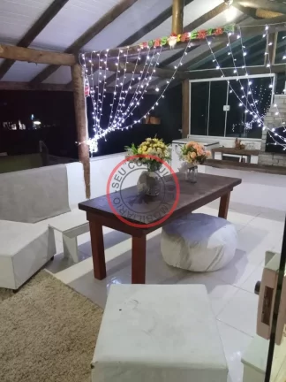 Imagem Exelente Casa com 3 QUARTOS Piscina COM DUCHA, AREA GOURMET 500MT DE TERRENO na Beira Rio juntoa natureza