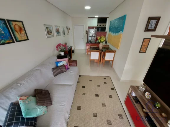 Imagem Excelente apartamento com linda vista, frente mar da Martim de Sá - Caraguatatuba/SP