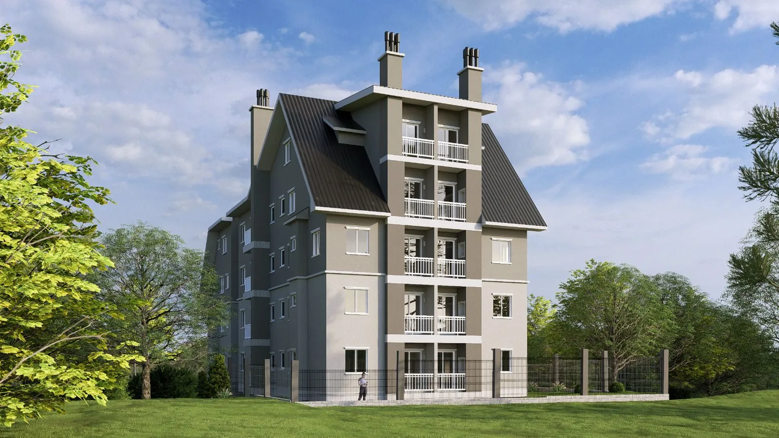 Imagem Apartamento à venda em Gramado, Carazal, com 3 quartos, 88.78m2
