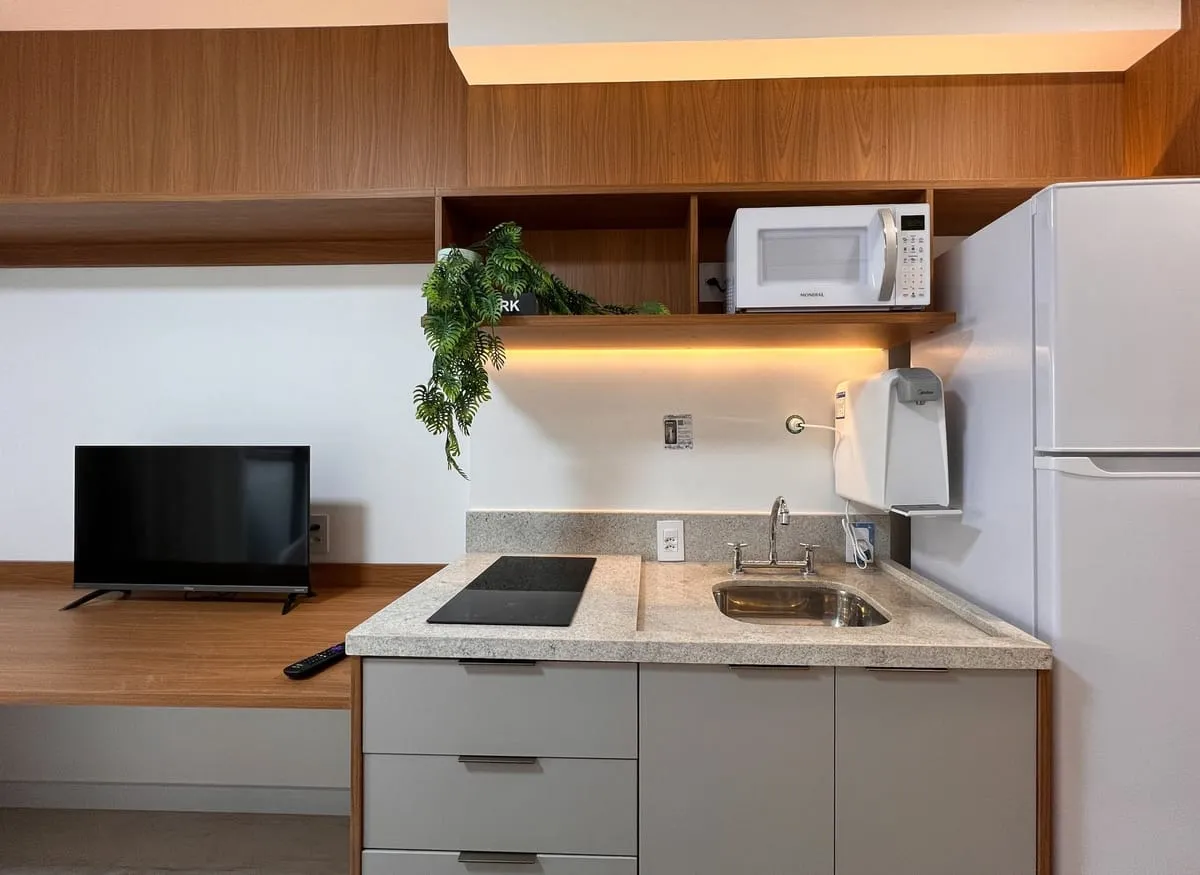 Imagem Apartamento com 1 Quarto para alugar, 24m² - Vila Santa Catarina