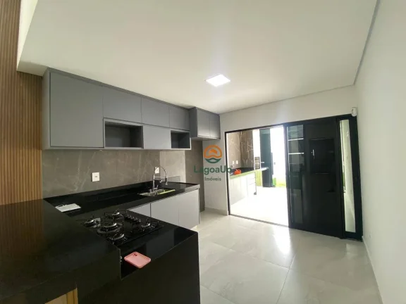 Imagem Casa com 3 dormitórios à venda, 127 m² por R$ 850.000,00 - Residencial Riviera - Lagoa Santa/MG