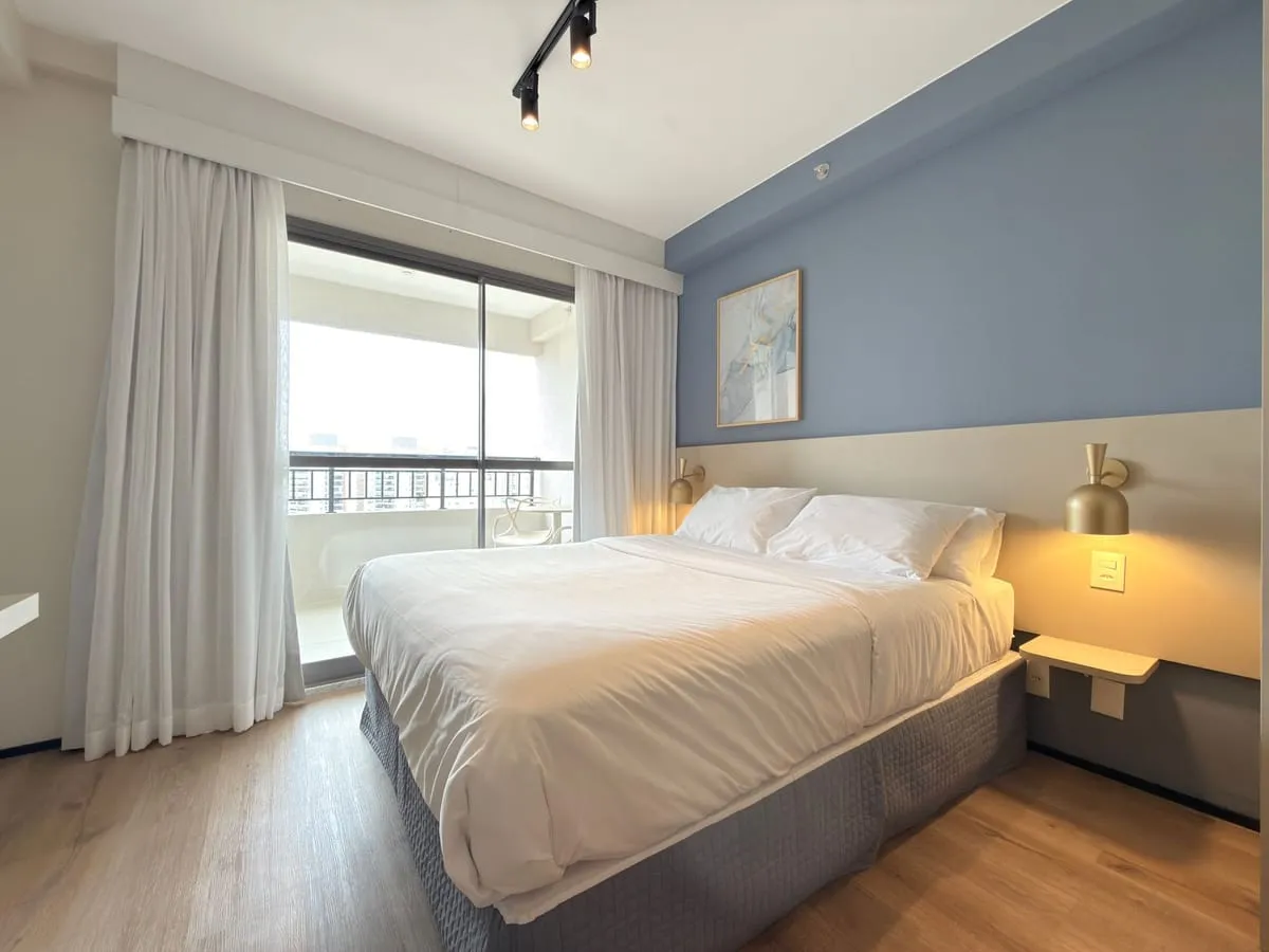Imagem Apartamento com 1 Quarto para alugar, 32m² - Sacomã