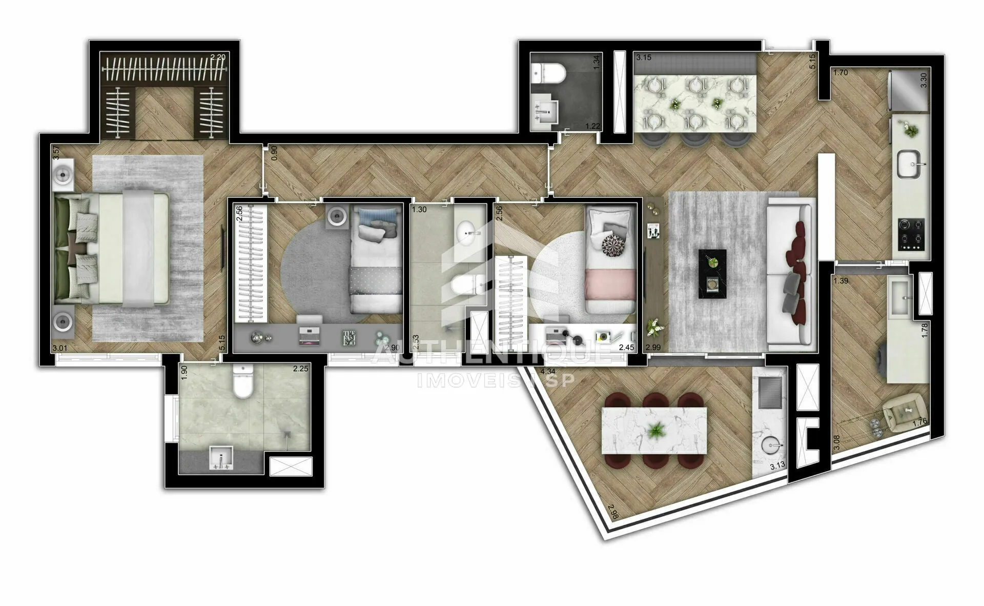 Imagem INSIGNIA CAMPO BELO - Apartamento à venda no bairro Campo Belo - São Paulo/SP, Zona Sul