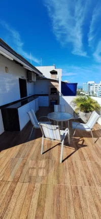 Imagem Cobertura de 3 dormitórios, 2 suítes, 3 banheiros e 2 vagas, com 120 m² Maitinga, Bertioga