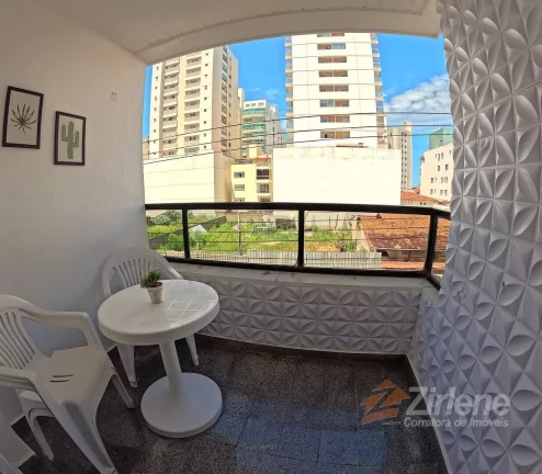 Imagem Apartamento de frente com área lateral na av praiana