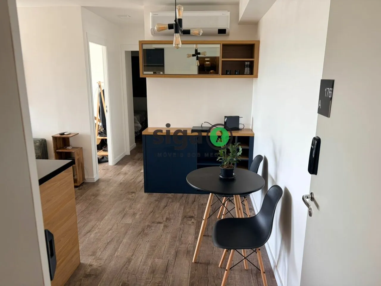 Imagem Apartamento mobiliado para venda no Alto da Boa Vista, São Paulo - SP