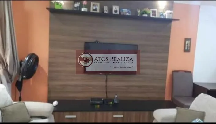 Imagem vendo OPORTUNIDADE no jardim Palmares na Região de campo grande, Sobrado de 3 dormitórios, 1 Suíte com Varanda, 3 Vagas com cobertura de vidros, por Apenas R$ 680 mil, valor de oportunidade.