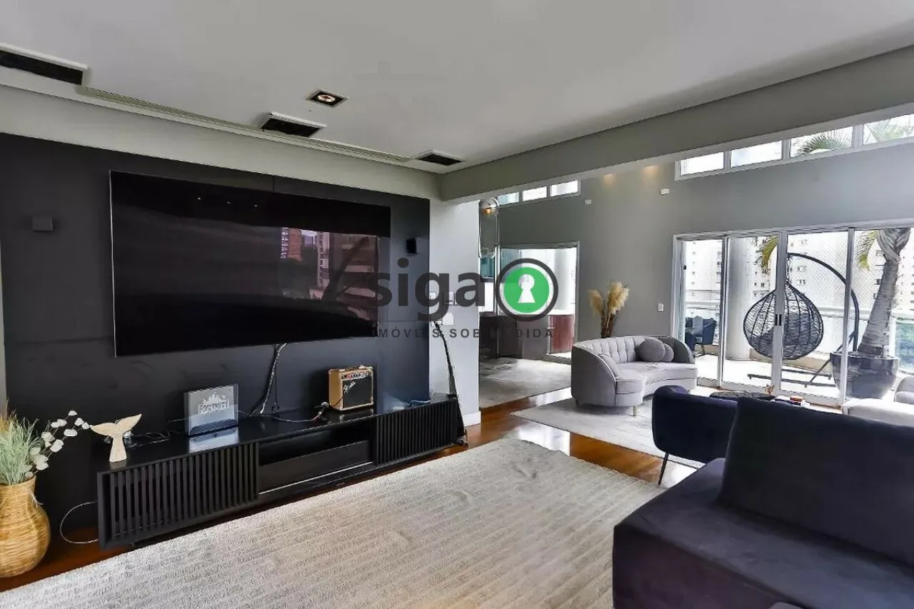 Imagem APARTAMENTO MOBILIADO PARA VENDA NO PANAMBY, TORRE UNICA, TRÊS VAGAS!