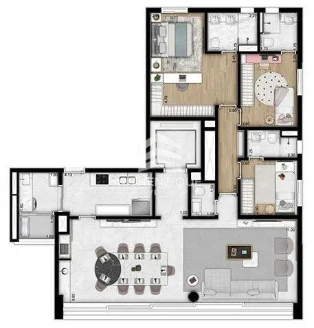Imagem LUX HOUSE BROOKLIN - Apartamento à venda no bairro Brooklin - São Paulo/SP, Zona Sul