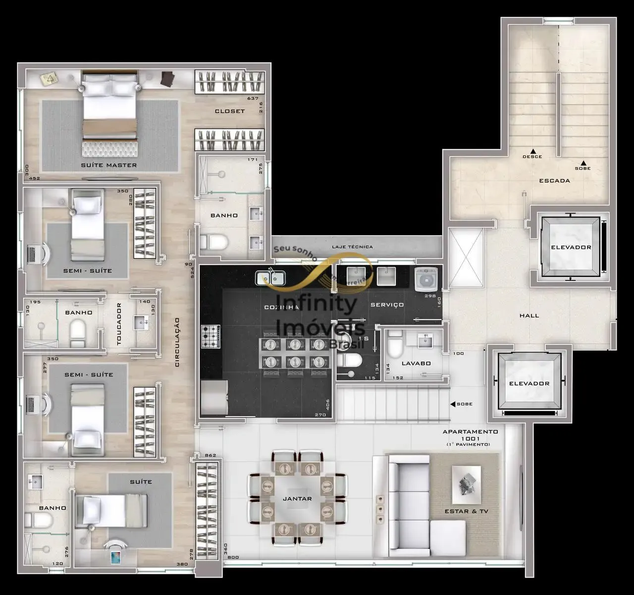 Imagem EDIFICIO COPENHAGEN CID NOVA - Apartamento à venda no bairro Cidade Nova - Belo Horizonte/MG