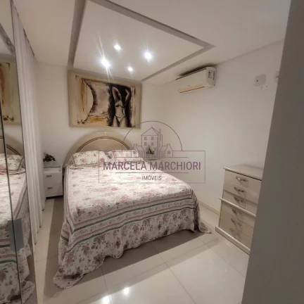 Imagem 2 quartos, suite, porcelanato, montado