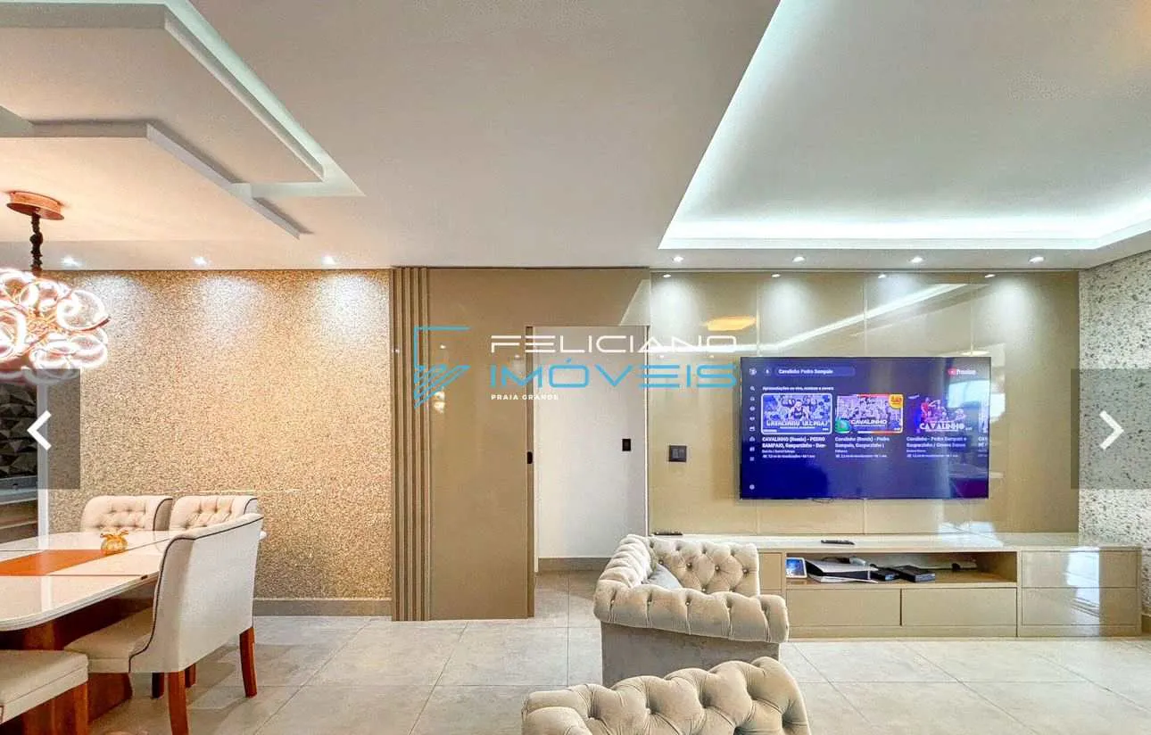 Imagem Apartamento com 3 quartos, Guilhermina, Praia Grande - R$ 1.5 mi, Cod: 7487