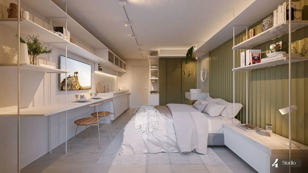 Imagem Flat 18 m² a 100m da praia, vista mar, lazer completo e localização premium em Jardim Oceania, João Pessoa.