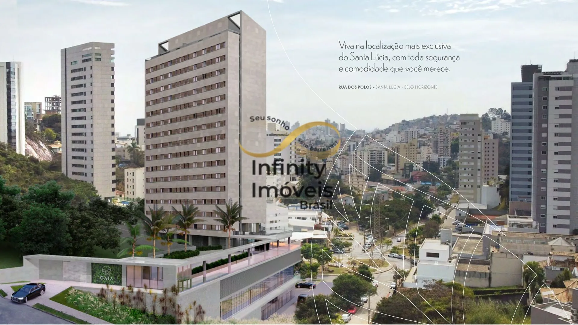 Imagem EDIFICIO RESIDENCIAL GAIA SANTA LUCIA - Apartamento à venda no bairro Santa Lúcia - Belo Horizonte/MG