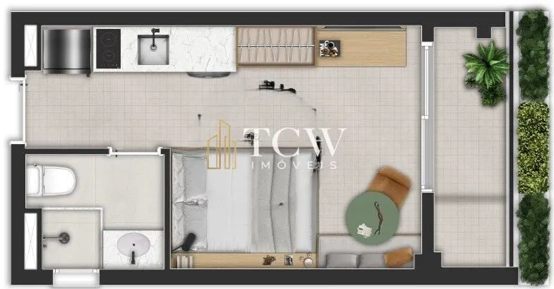 Imagem Studios e Apartamentos à Venda | 23 a 36 m² | Itaim Bibi, São Paulo/SP