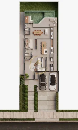Imagem Casa Sobrado 4 dormitórios ( 4 suítes), 290 m²,Terras Alpha, Urbanova.
