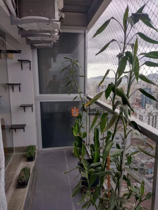 Imagem Apartamento com 1 dormitório à venda, 74 m² por R$ 960.000 - Embaré - Santos/SP
