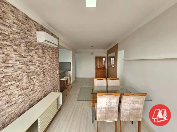 Imagem Morano aluga no bairro Santo Antônio, espetacular apartamento 2 dormitórios com 1 suíte e vaga de garagem dupla coberta.