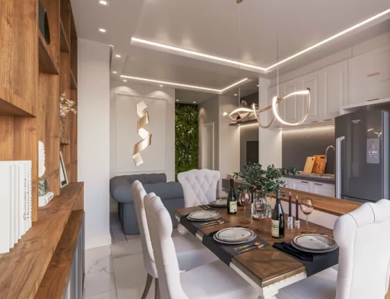 Foto do imóvel Apartamento à venda em Porto Belo, Perequê, com 2 quartos, 71,35m2 em Saul Lauro de Souza