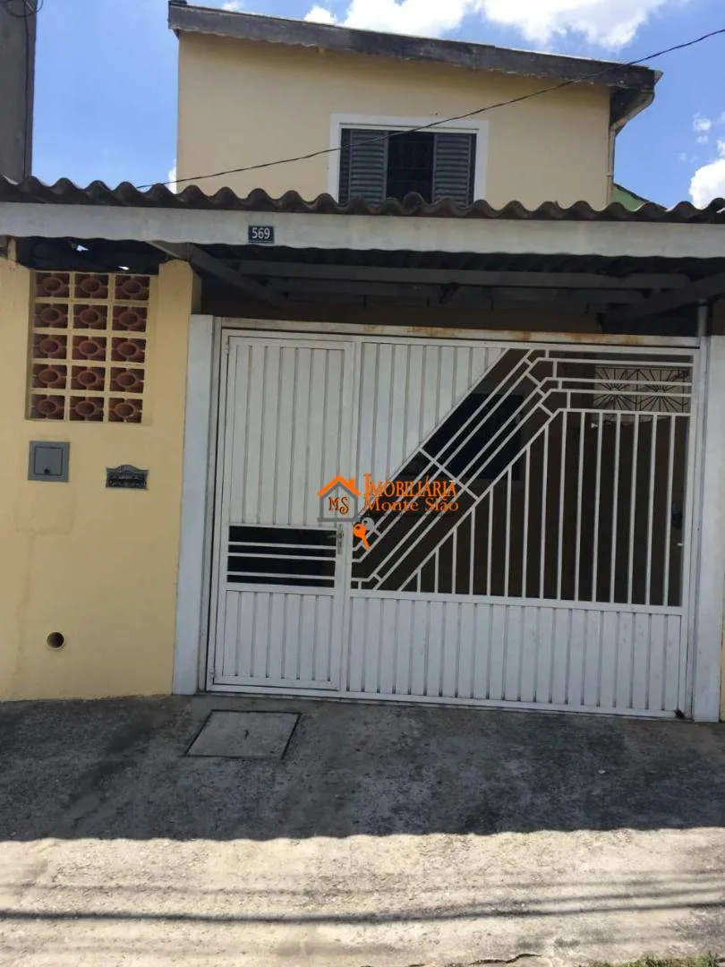 Imagem Sobrado com 4 dormitórios à venda por R$ 600.000,00 - Parque Renato Maia - Guarulhos/SP