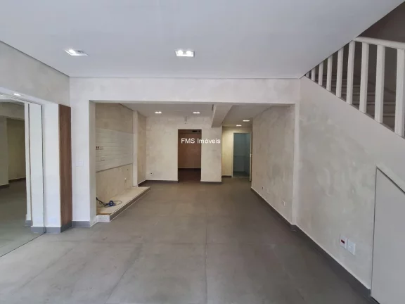 Imagem Espaço Comercial de Alto Padrão para Locação em São Paulo-SP, Bairro Campo Belo: 4 Salas, 3 Banheiros, 1 Vaga, 100m².