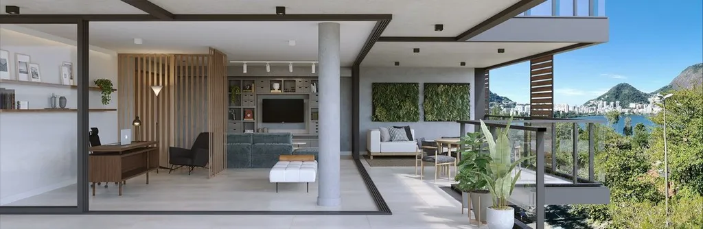 Imagem Apartamento a Venda no bairro Lagoa - Rio de Janeiro, RJ