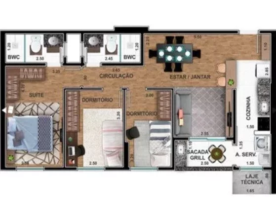 Imagem Apartamento a VENDA, Hyde Park Residence, JD Contorno