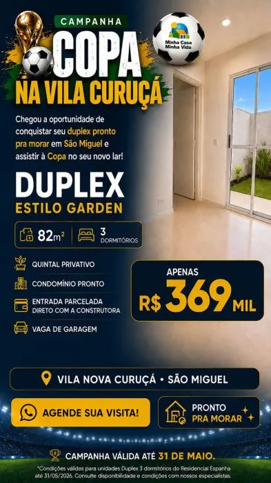 Imagem Cobertura Duplex com 3 dorm, 1 Suíte, 82 m² por R$ 369.000