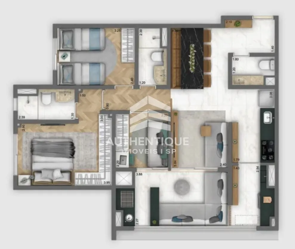 Imagem Arq Mooca By Living - Apartamento à venda no bairro Mooca - São Paulo/SP, Zona Leste