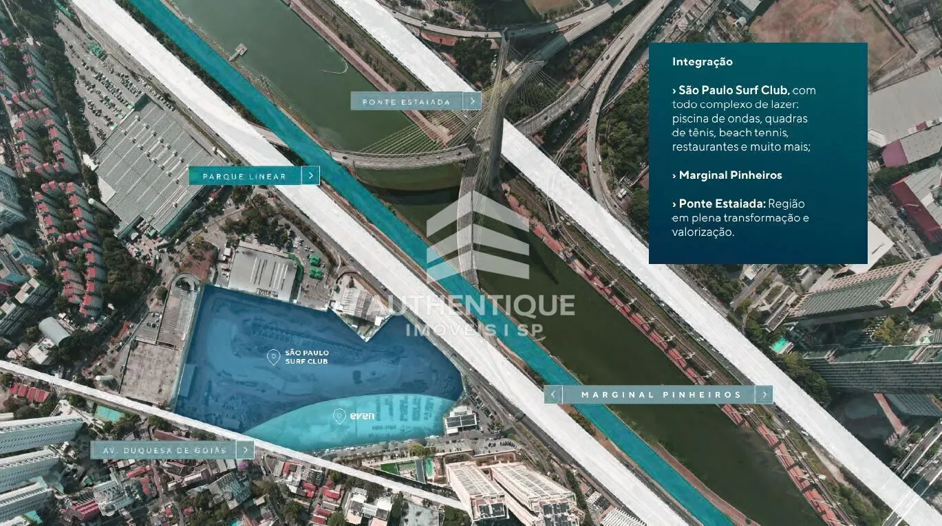 Imagem SAO PAULO BAY - Apartamento à venda no bairro Cidade Jardim - São Paulo/SP, Zona Sul
