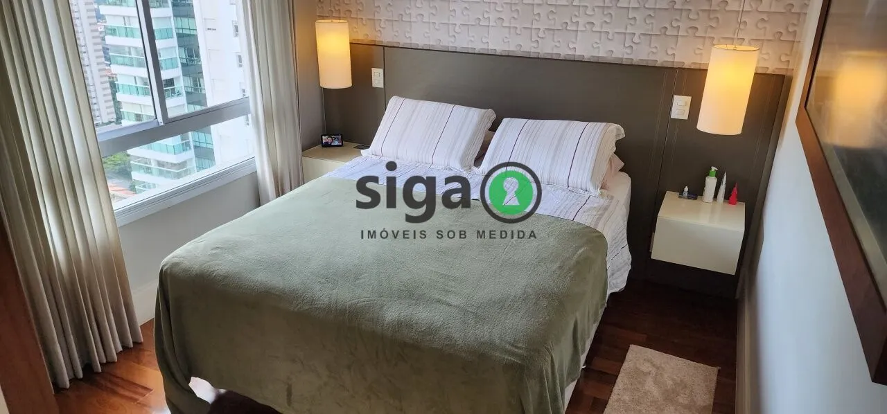 Imagem Campo Belo 161m² alto padrão com 3 suítes varanda gourmet e quadra de tênis no condomínio