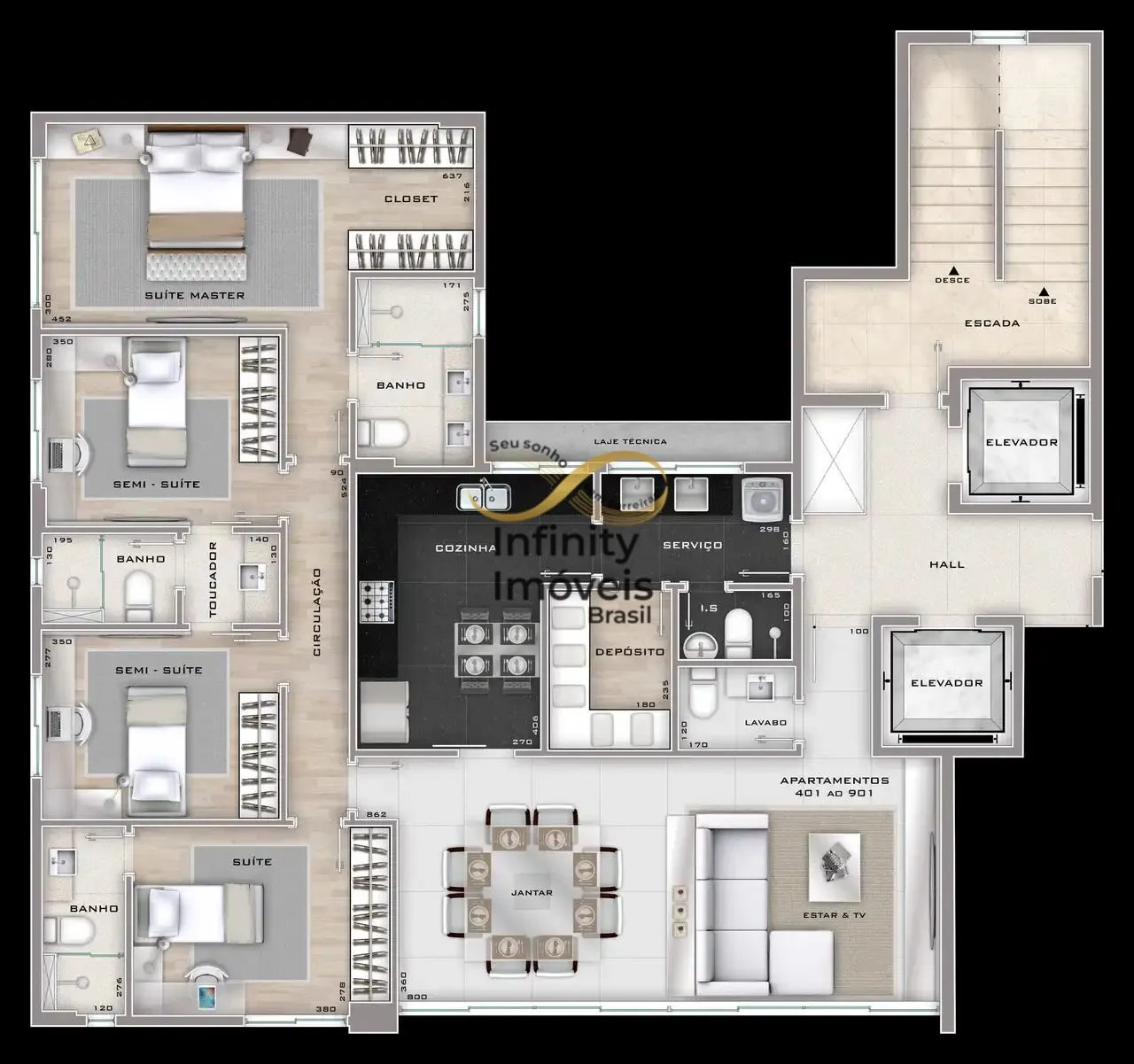 Imagem EDIFICIO COPENHAGEN CID NOVA - Apartamento à venda no bairro Cidade Nova - Belo Horizonte/MG