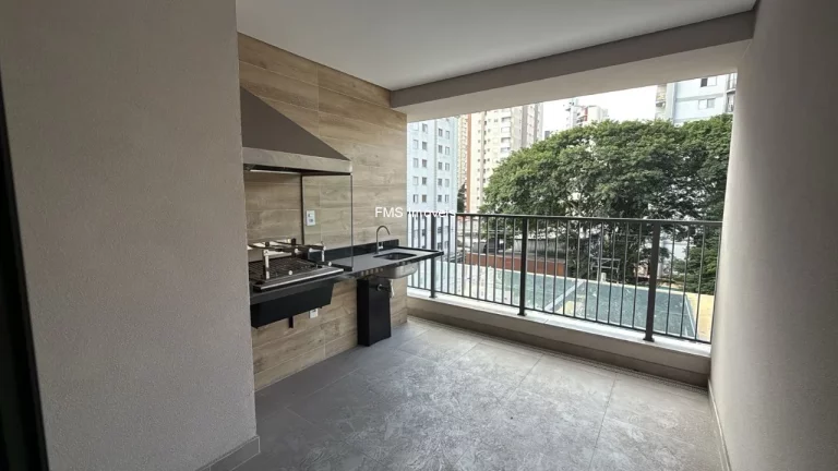 Imagem Apartamento À Venda em Moema, com 2 Suítes e terraço c/ churrasqueira.
